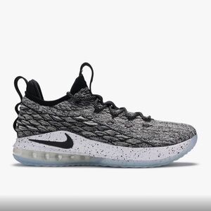 Nike Mens Lebron 15 Low Ashes basketball shoes size 8